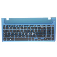 NEW English For Samsung NP350V5C NP355V5C US Keyboard With frame blue cover picture