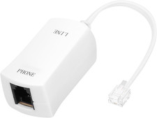 DSL Filter for Landline Phone, 1 Pack DSL Modem Phone Filter Adapter picture