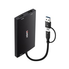 Lindy USB Type A & Can Dual HDMI 4K60 Digital/Data Converter 43430 picture