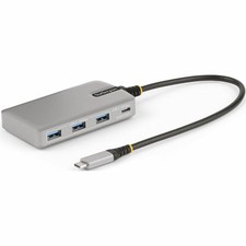 StarTech 4-Port USB-C Hub with USB-C DP Alt Mode Video Output (hb31c3a1cdppd3) picture