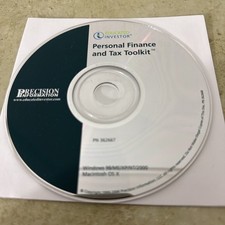 Educated Investor Personal Finance and Tax Toolkit Software CD picture
