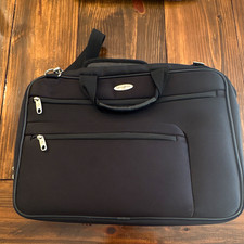 Samsonite Black Nylon Laptop Briefcase, Padded, Fits 15 in Laptop picture