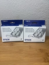 Lot Of 2-GENUINE EPSON T059720 For Stylus Photo R2400 Expired 03/24 Light Black picture