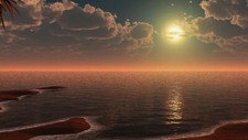 Landscape sunset clouds Custom Gaming Mat Desk picture