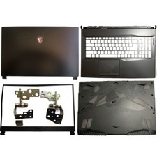 New for MSI GL75 9SE SD MS-17E2 17E4 LCD Back Cover/Bezel/Palmrest/Bottom/Hinges picture