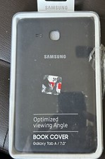 Samsung EF-BT280PBEGUJ Samsung Tab A 7.0 Book Flip Cover Black NIOP genuine OEM picture