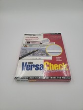 VersaCeck Check Personal 1998 w/ Blank Checks PC CD Print templates program New picture
