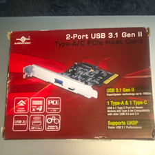 Vantec UGT-PC341 2-Port USB 3.1 Gen II Type-A/Type-C PCIe Host Card picture