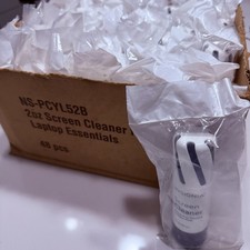 Insignia- 2 oz. Screen Cleaning Solution - Blue - Box Of 48 pcs - NEW SEALED picture