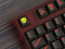 Kono KDS Splatter Keycap Set Cherry Profile PBT Horror Halloween New picture