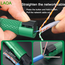 1pc Network Cable Straightener Pen Type Ethernet Cable Splitter Tool - NEW picture