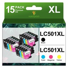 LC501XL Ink Cartridges for Brother MFC-J1360DW MFC-J1260DW MFC-J1410DW picture