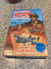 Strategic Simulations B-24 Combat Flight Simulator on 5.25 Disk for PC picture