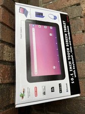 Craig CMP840 BUN-BL-HD Quad Core 10.1in Tablet w Keyboard Case & Headphones Blue picture