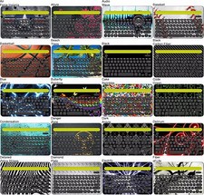 Choose Any 1 Vinyl Decal/Skin for Logitech K480 Keyboard - Free US Shipping picture