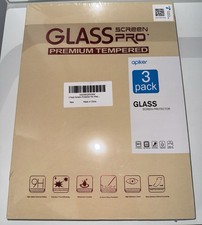 Apiker Glass Screen Protector Premium Tempered For iPad 3-pack Brand New Sealed picture