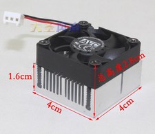 For AVC Radiator 5V 0.24A/12V 0.14A Fan 40 * 40 * 28mm picture