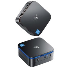 KAMRUI AK1PLUS Mini PC Intel N5030, 12GB RAM LPDDR4 256GB SSD, Dual HDMI 4K UHD picture
