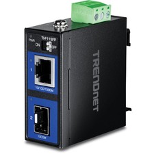Industrial 100/1000Base-T to SFP Media Converter TI-F11SFP picture