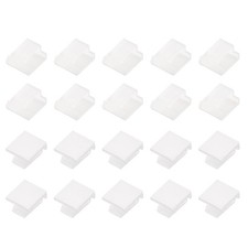 40pcs Adhesive Cable Clips Clear Wall Cord Management Cable Organization picture