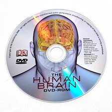DK Publishing The Human Brain DVD-ROM Educational Anatomy Software 2009 Disc picture