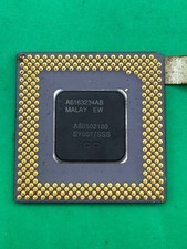 Intel Pentium A80502100 SY007 CPU Processor Gold Pin Ceramic EN picture