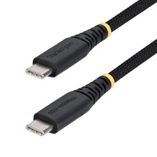 StarTech.com - USB2CC6INCHNCBR - 6in USB-C Braided Charging Cable - Black picture