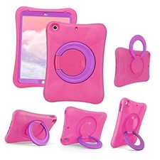  Pepkoo Kids EVA Case for iPad | Multi-Direction Stable 10.2-inch Pink+Purple picture