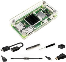 Raspberry Pi Zero Case, iUniker Case for Raspberry Pi Zero 2 w, with Heatsink picture