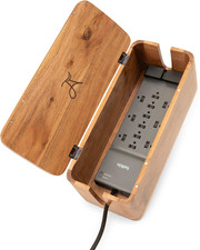 Extra Large Cable Management Box, Power Strip & Cord Hider, Desk Organizer picture