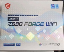 intel core i5 12600k MSI MPG Z690 FORCE WIFI LGA 1700 INTEL DDR5 board picture