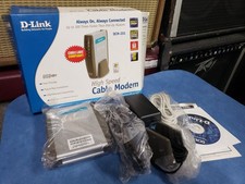 D-Link DCM-201 Cable Modem DOCSIS 1.1 38 Mbps USB 1.1 Ethernet Plug & Play picture