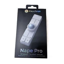 Keychron Nape Pro White Wireless Trackball Mouse Multi-pairing Gizmodo Japan New picture