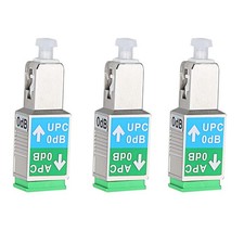 3 PCS SC/UPC Male to SC/APC Female Singlemode Hybrid Fiber Adapters picture