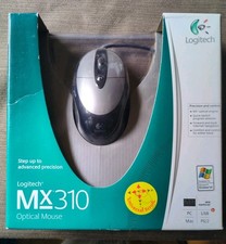 LOGITECH 2003 Mx310 OPTICAL MOUSE WHEEL SCROLL MAC PC USB WINDOWS NEW SEALED picture