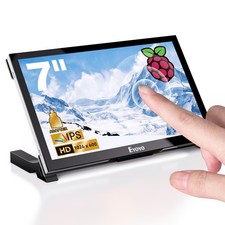 Small 7Inch 1024x600 Touchscreen Monitor HDMI Raspberry Pi Gaming Display Screen picture
