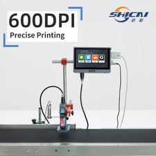 12.7mm Auto TIJ Printer Oil Resistant Ink Date QR  picture