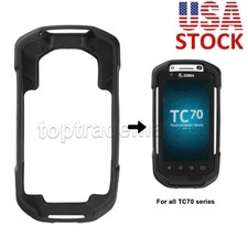 New Protective Rubber Cover Case for Zebra TC70 TC72 TC75 TC77 TC70X TC75X Black picture