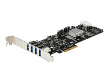 StarTechcom 4 PT 4 CHANNEL PCIe USB 3 Card 4 Port PCI PEXUSB3S44V picture