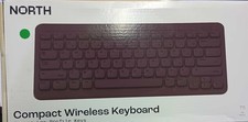 North Compact Square Key Wireless Keyboard picture