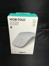 Authentic Logitech MOBI FOLD Ultra-Portable Mouse WHITE (910-007630) Brand New picture