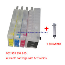 Universal HP 952X-955X Refill Ink Cartridge For HP 7740 8725 8210 8730 8216 8710 picture