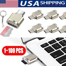 TypeC To Micro SD TF Card Reader OTG USB Adapter Converter For Phone Lot picture