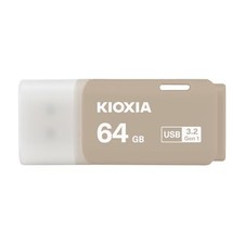 KIOXIA USB Flash Memory 64GB USB3.2 Gen1 Genuine Japanese Product Warm Gray picture