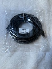 Cat-6 Ethernet Cable 10M (33ft) Black - High Speed Gigabit LAN Network Patch.... picture