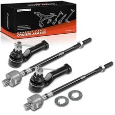 Set of 4, Front Inner & Outer Tie Rod End Kit, Compatible with Mazda Miata picture