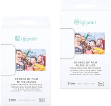 3X4 Premium Zink Instant Print Photo Paper (80 Pack) Compatible with  3X4 Printe picture
