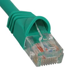PATCH CORD CAT 5e MOLDED BOOT 1 GN picture
