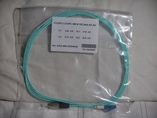 FCUPC-LCUPC, Singlemode, Simplex fiber jumper 2m Aqua picture