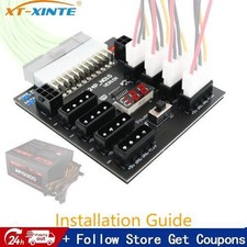 XT-XINTE Upgrade Version ATX Power Supply Breakout Board With 4 Pin and 6Pin picture